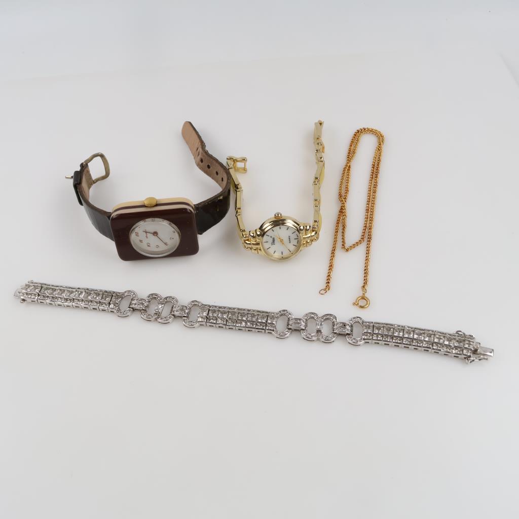 Mixed Jewelry And Watches, 2+ Pieces