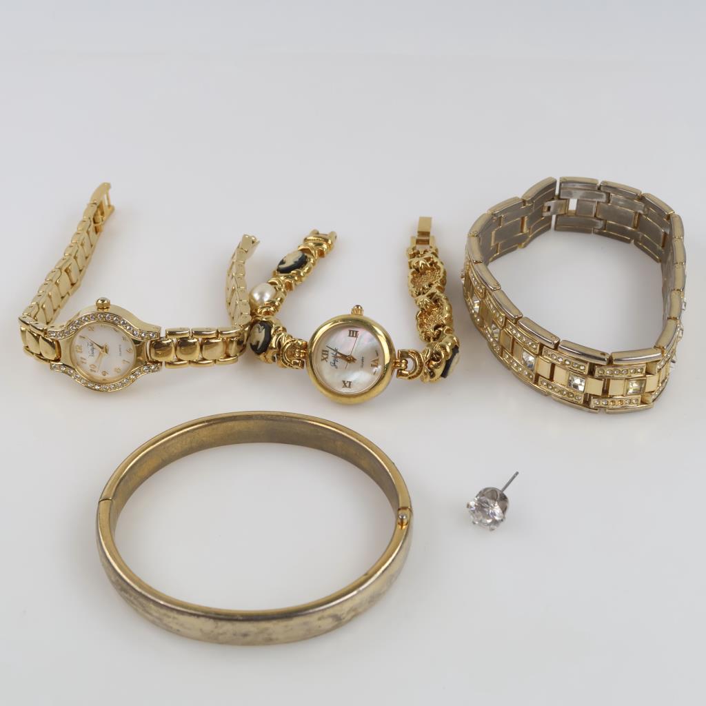 Mixed Jewelry And Watches, 4+ Pieces