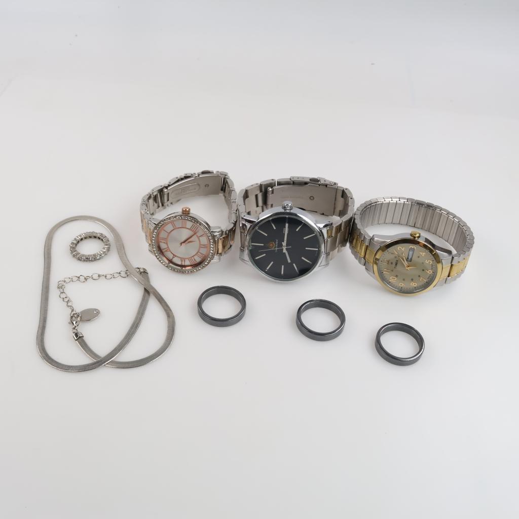 Mixed Jewelry And Watches, 6+ Pieces