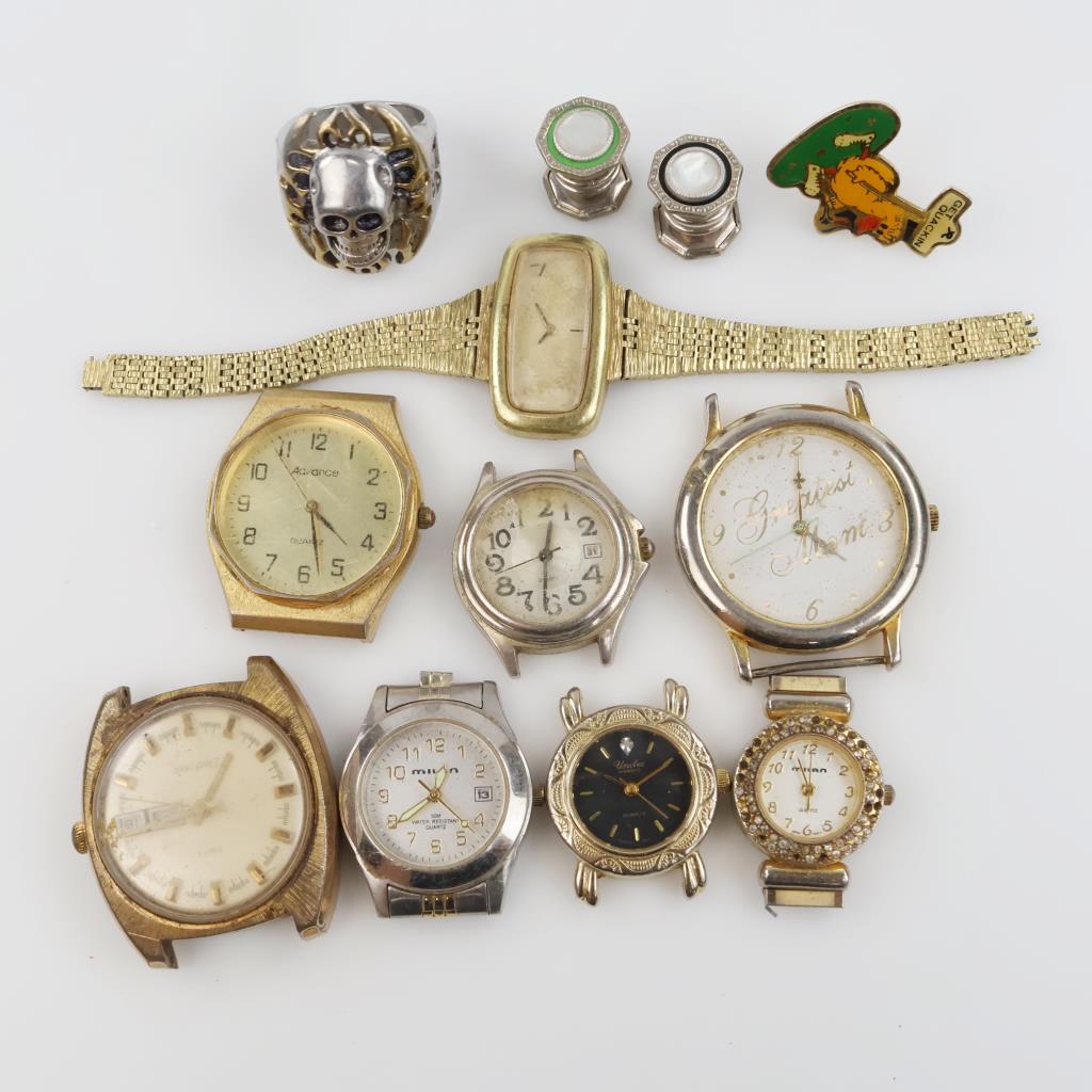 Mixed Jewelry And Watches, 8+ Pieces