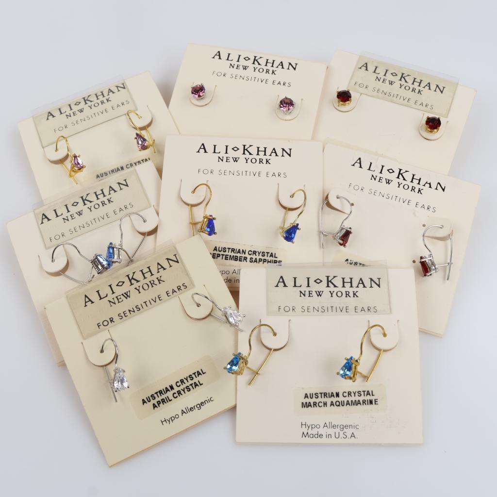 Mixed Jewelry Earrings, 8 Sets