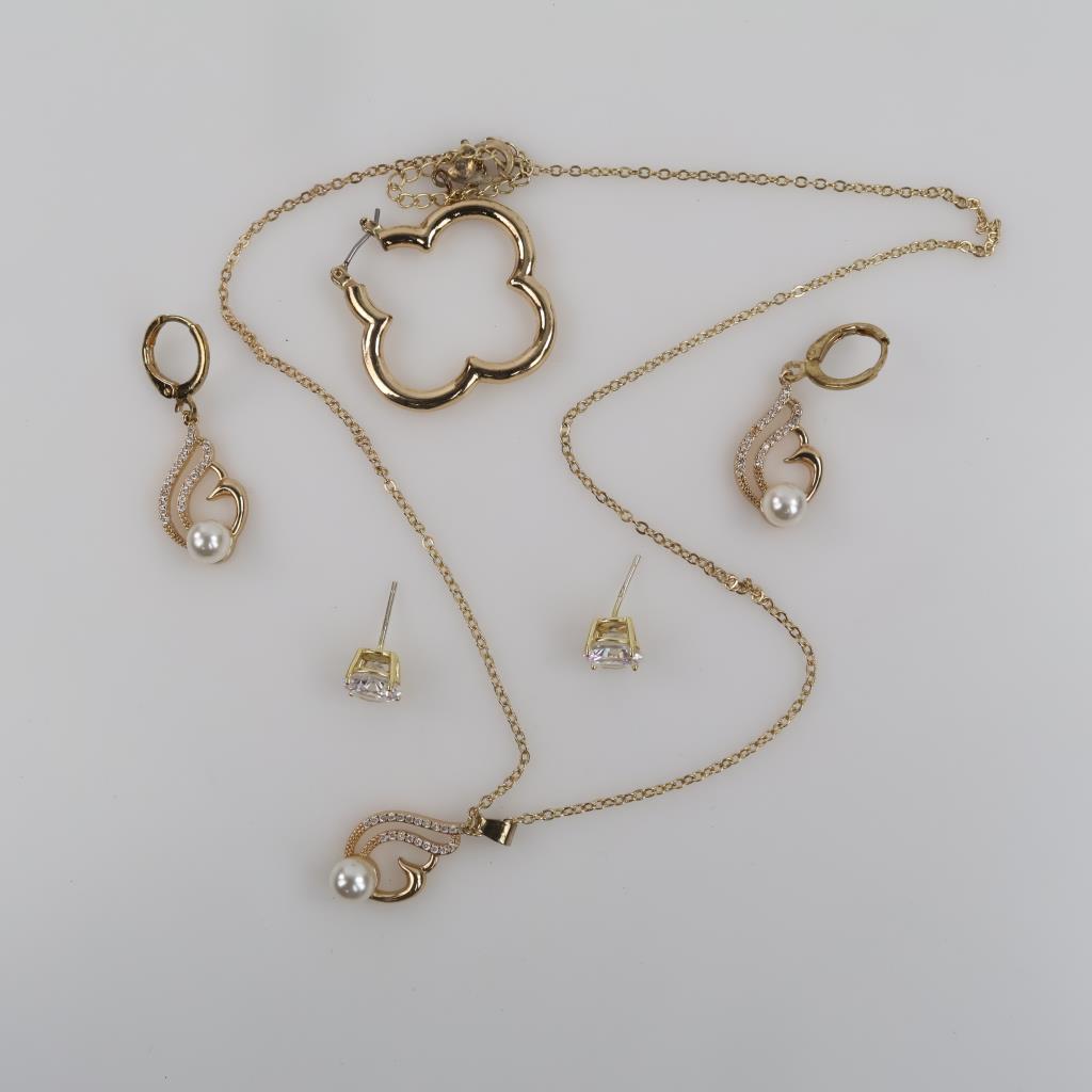Mixed Jewelry Includes Silver, 4+ Pieces