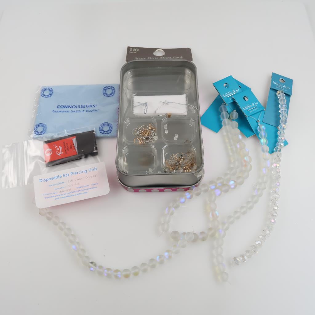 Mixed Jewelry Supplies, 7+ Pieces
