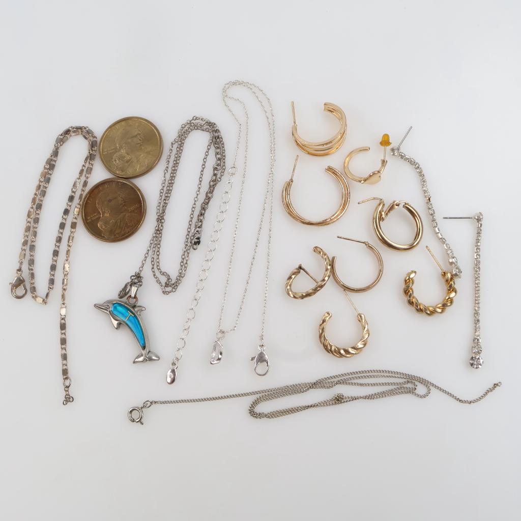Mixed Jewelry & US Coin, 6+ Pieces
