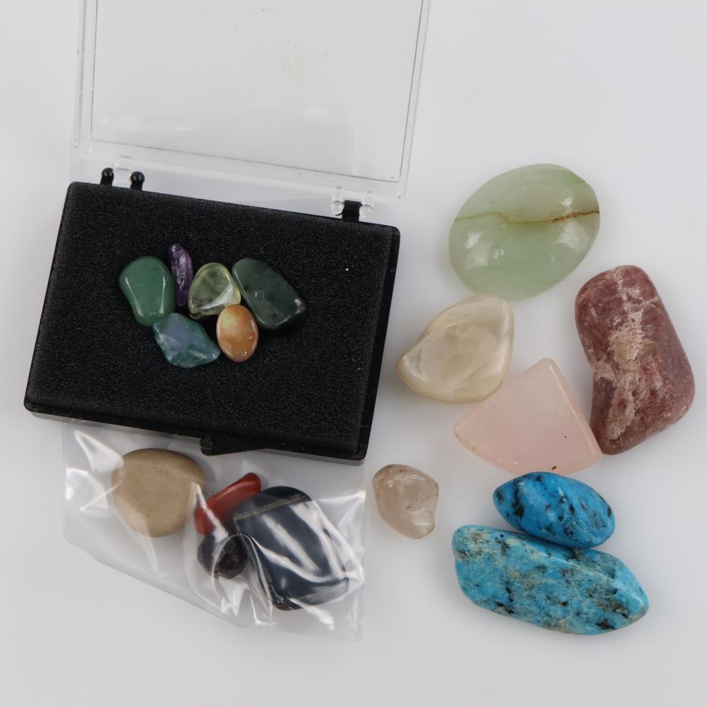 Mixed Loose Jewelry Craft Stones, 10+ Pieces