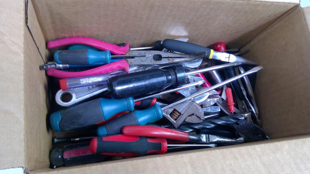 Mixed Tool Lot - Pliers, Screwdrivers, And More
