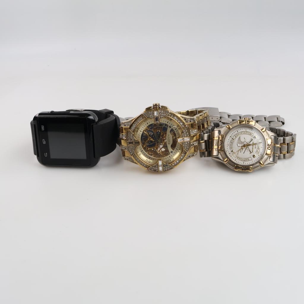 Mixed Watches And Bracelet, 3+ Pieces