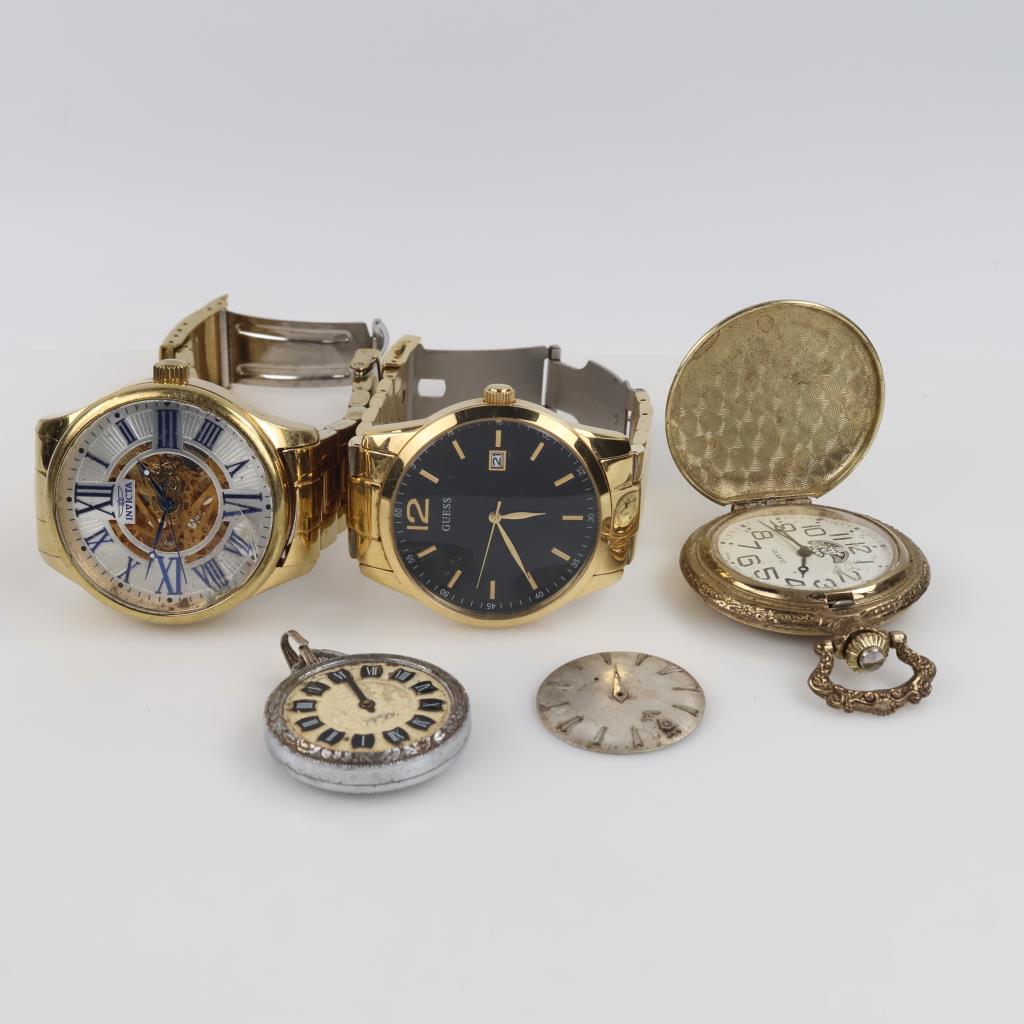 Mixed Watches And Watch Parts, 4+ Watches