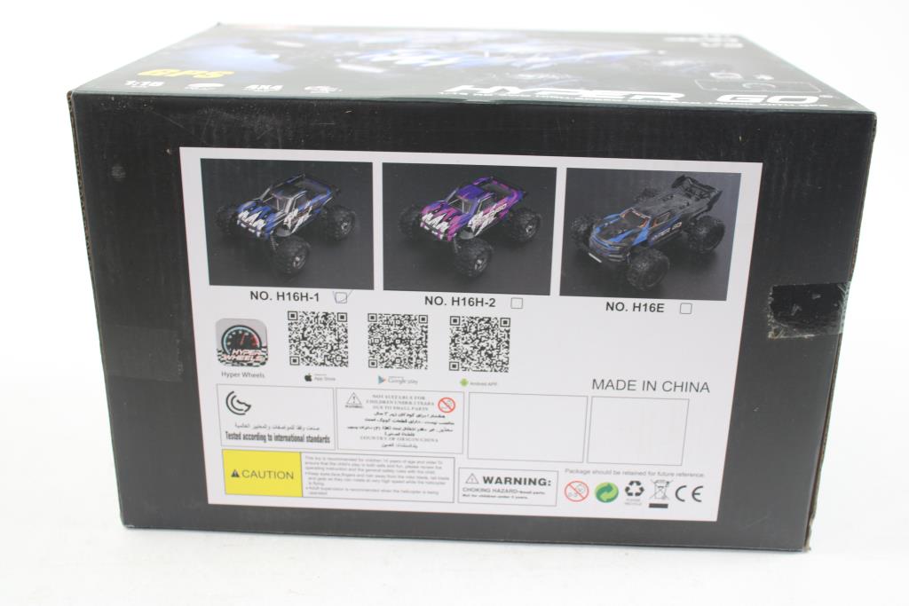 MJX R/C Technic Hyper Go 1/16 RC 4WD High-Speed Off-Road Truck With GPS ...