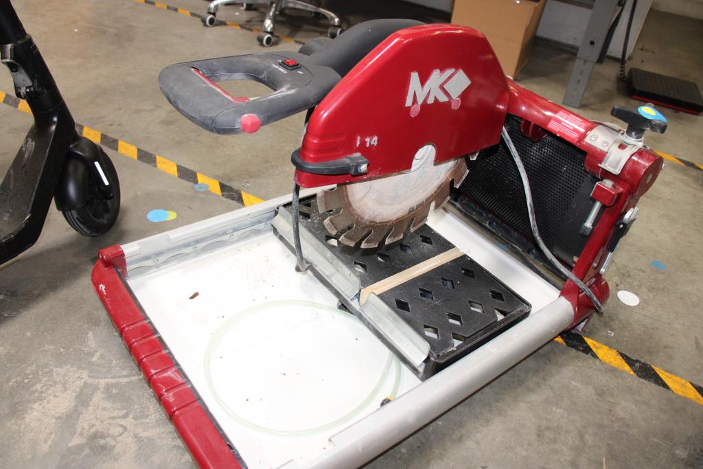 MK Diamond Masonry Saw Property Room