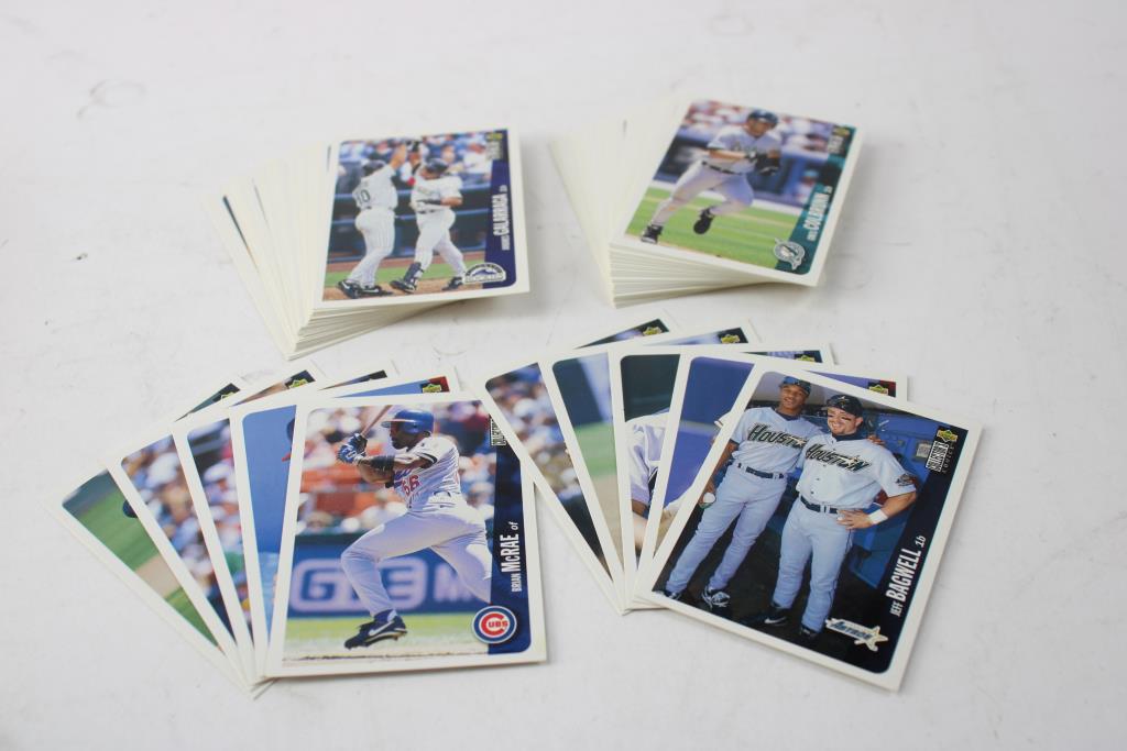 MLB Trading Card Lot, 100+ Pieces Property Room