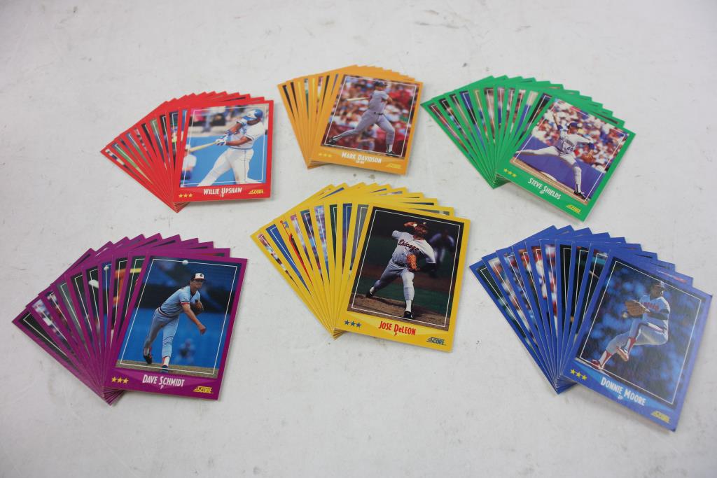 MLB Trading Card Lot, 100+ Pieces Property Room