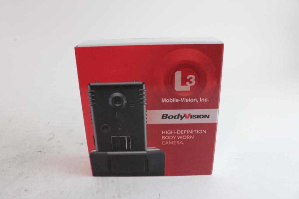 MobileVision L3 BodyVision HD BodyWorn Camera Property Room