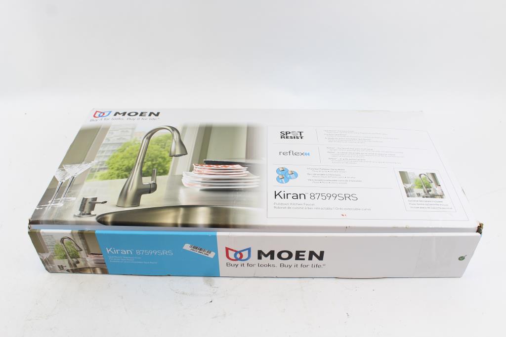 Moen 87599srs Pullout Spray High Arc Kitchen Faucet Property Room
