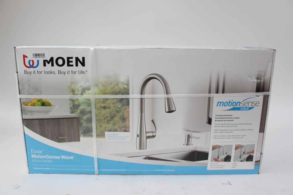 Moen MotionSense Wave Kitchen Faucet Property Room