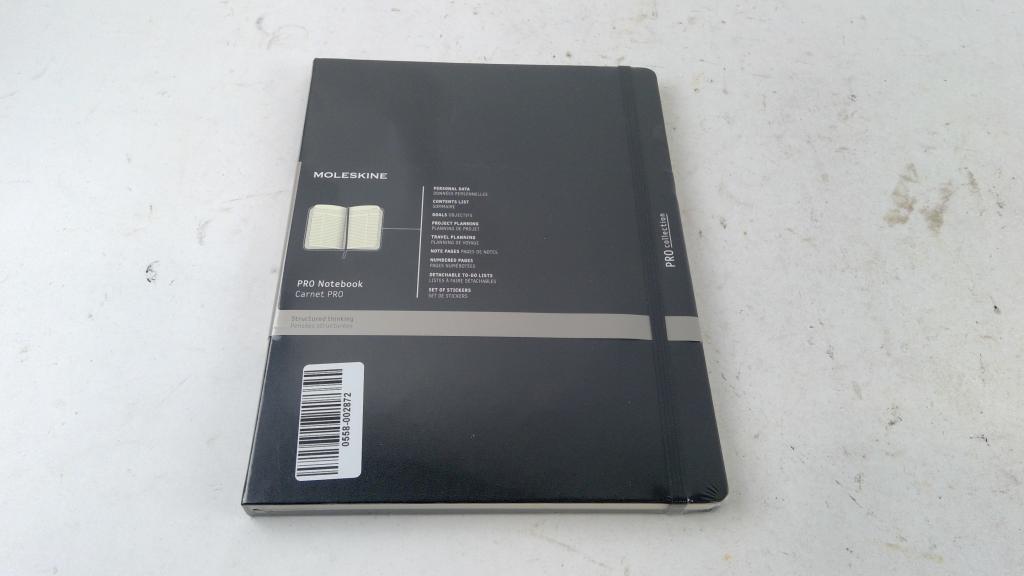 Moleskine Pro Project Planner Notebook