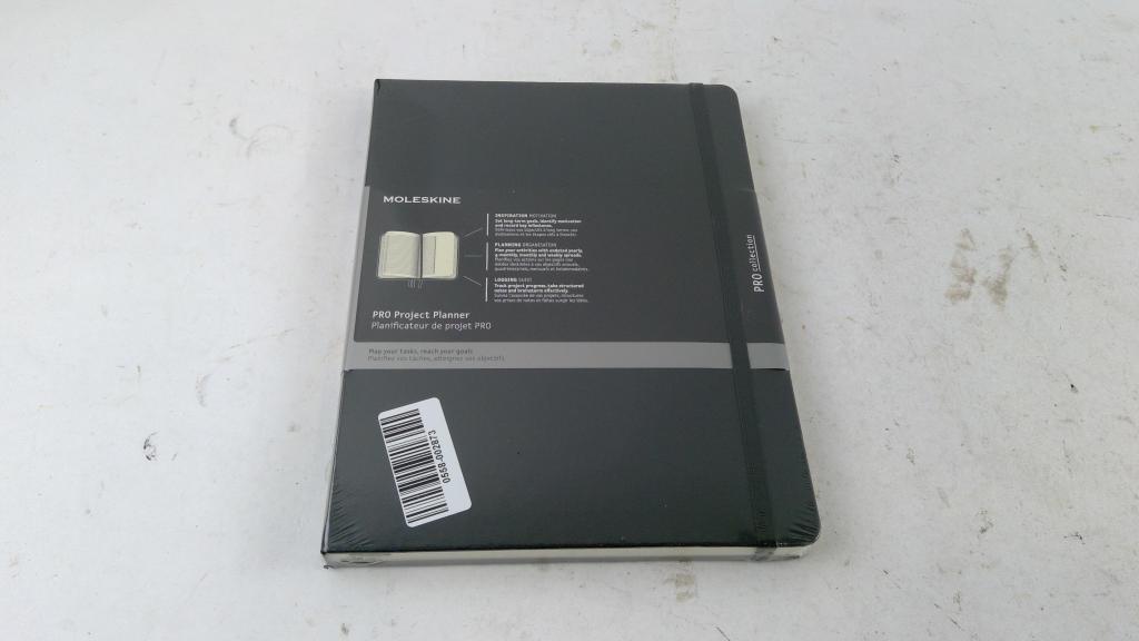 Moleskine Pro Project Planner Notebook