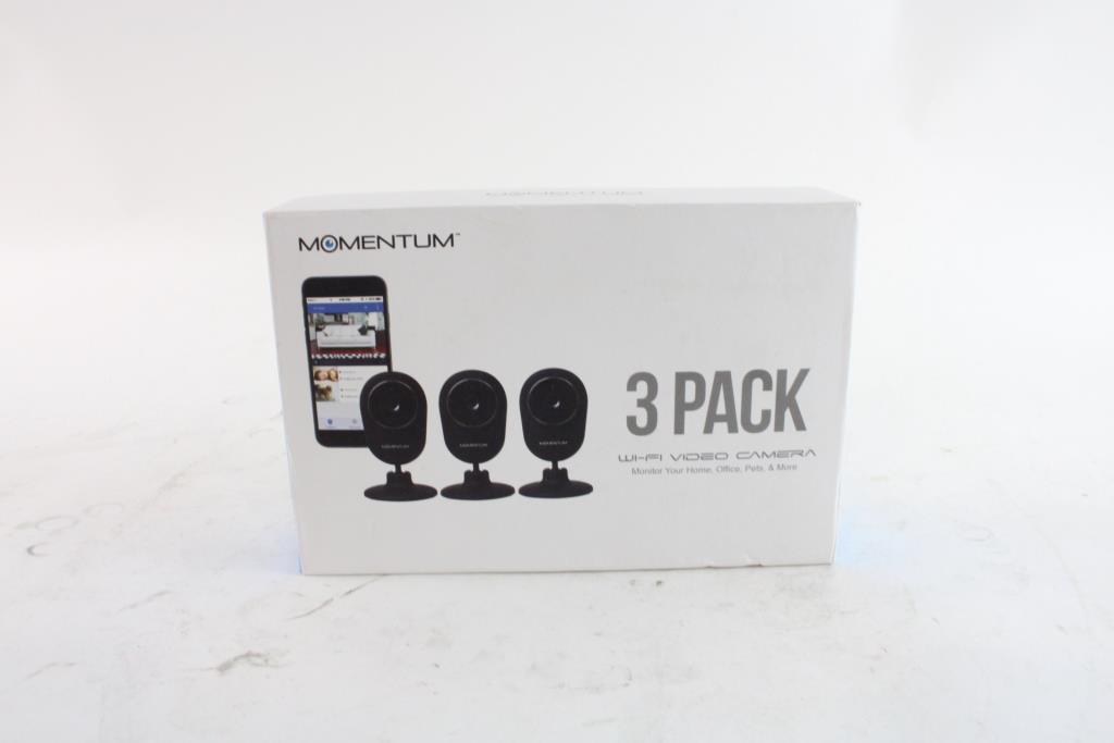 Momentum Security Cameras, 3 Pack Property Room