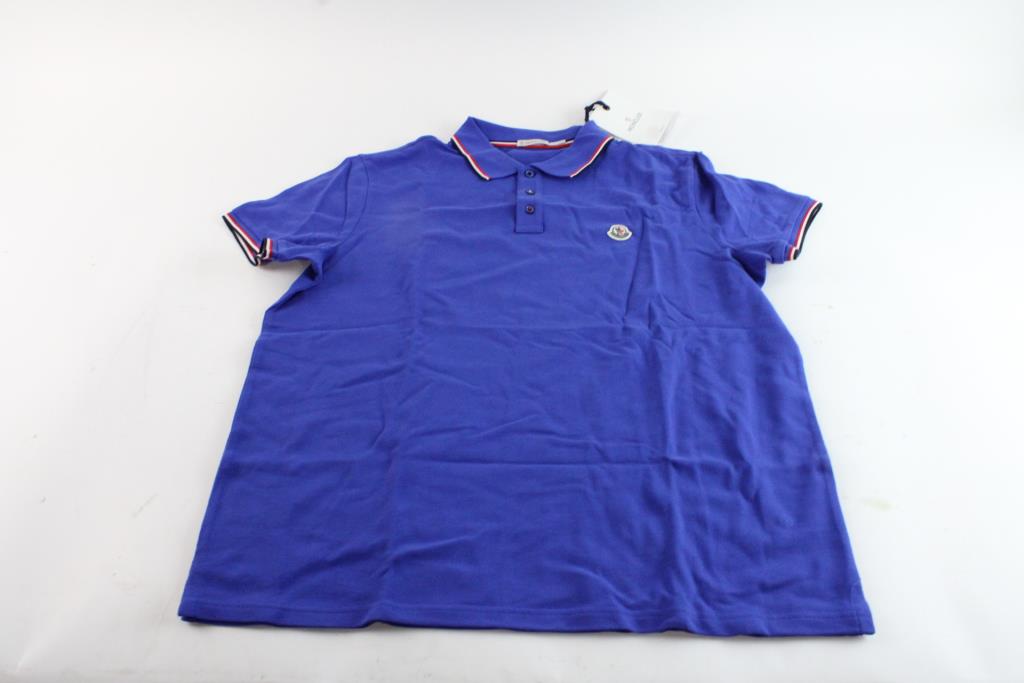 Moncler Mens Polo Shirt, Size XXL Property Room