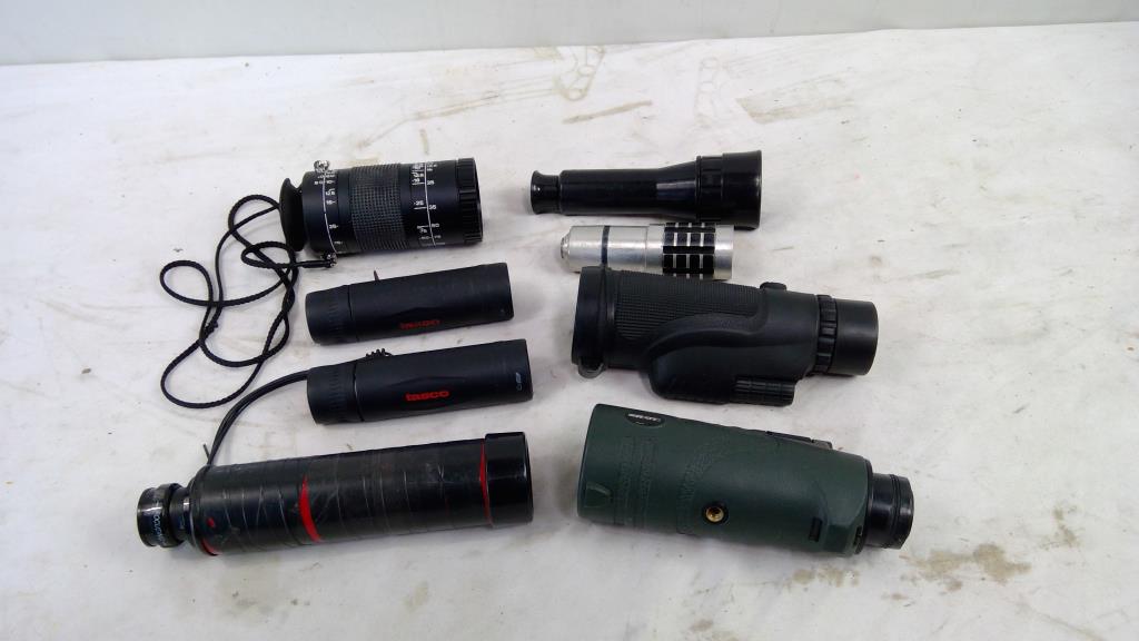Monoculars Bulk Lot, 8 Pieces