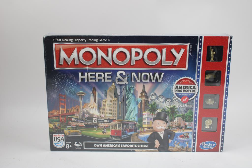 Monopoly Here & Now Board Game