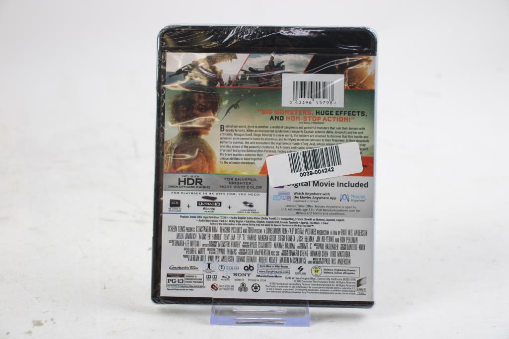 Monster Hunter Movie Dvd/blueray | Property Room