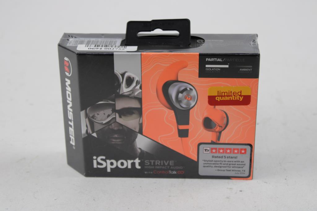 Monster ISport Strive In-Ear Wired Earbuds