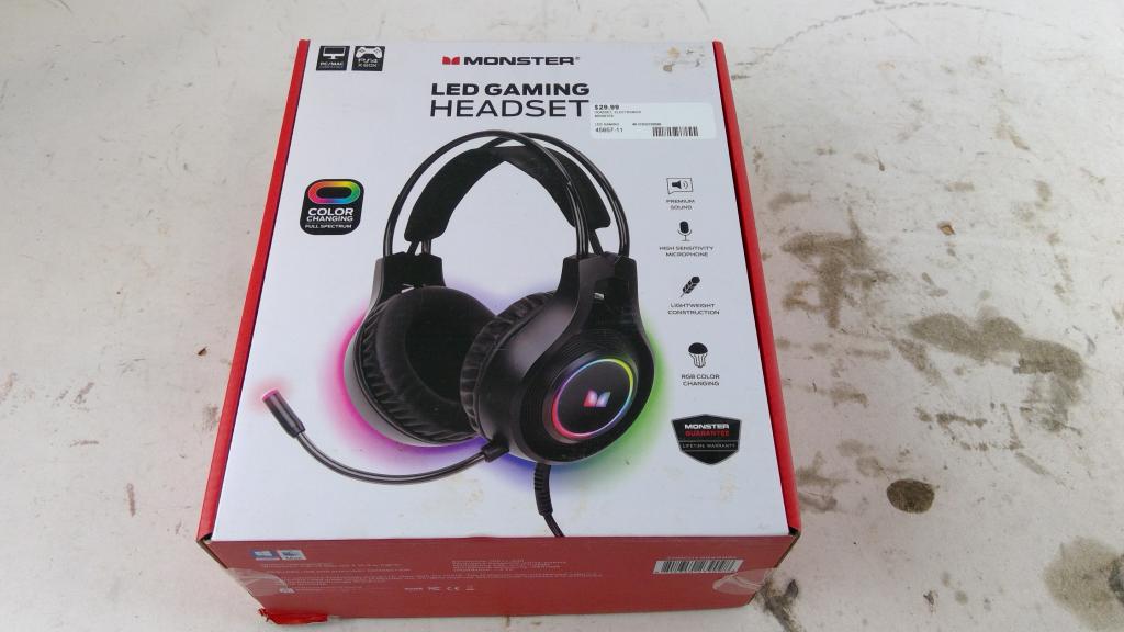 Monster LED Gaming Headset