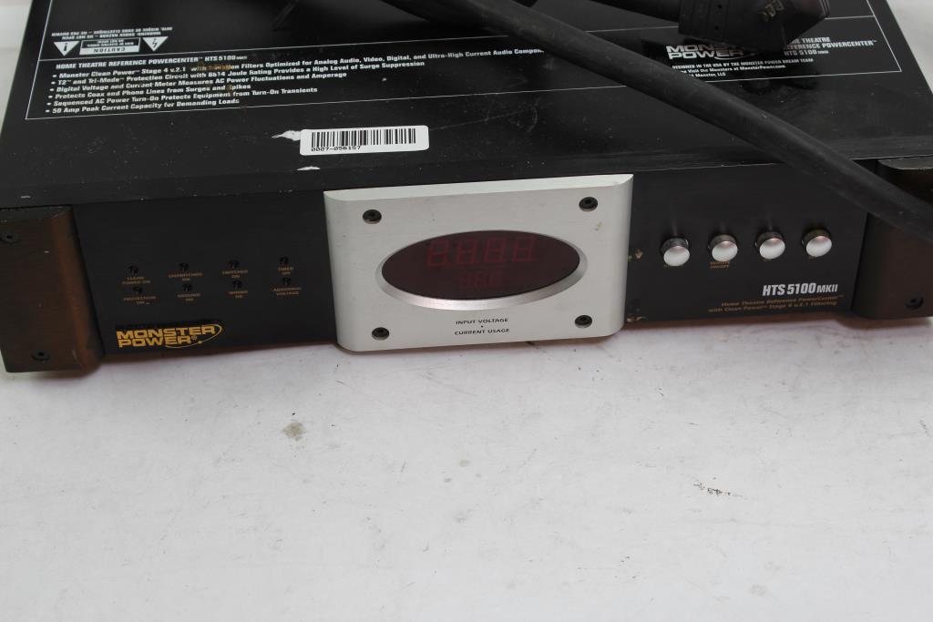 Monster Power Home Theatre Reference Power Center Property Room