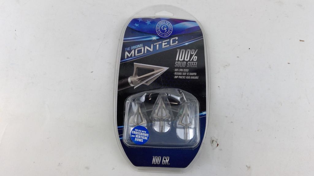 Montec Steel Arrowheads