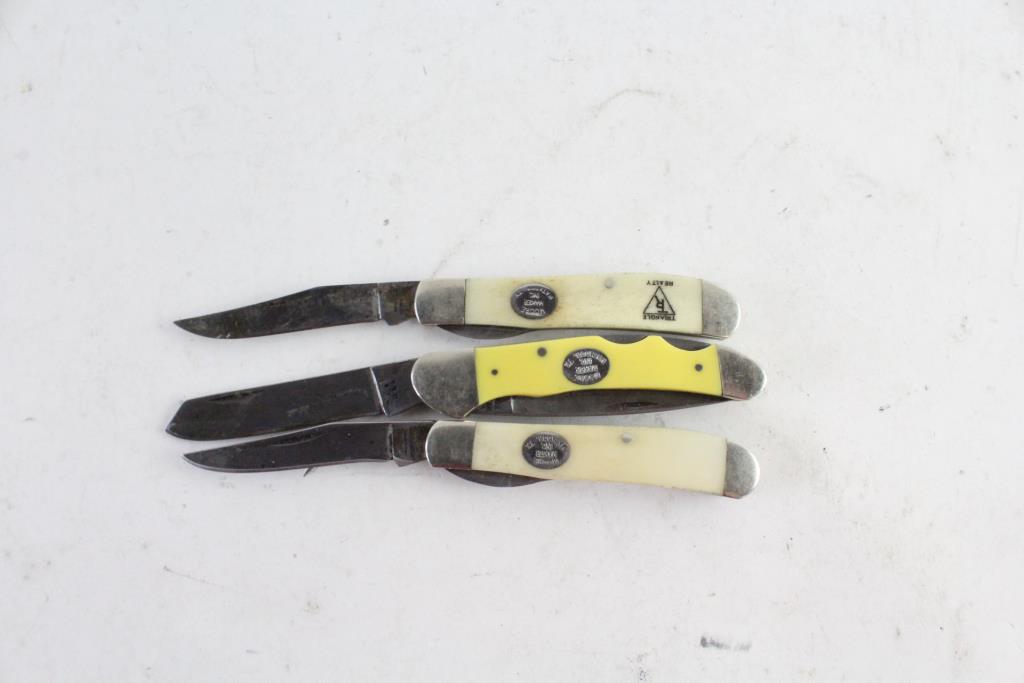 Moore Maker Knives, 3 Pieces Property Room