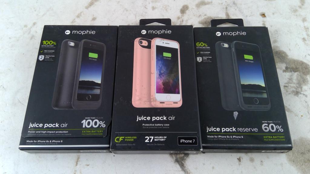 Mophie Juice Pack Air Phone Case 3 Pieces