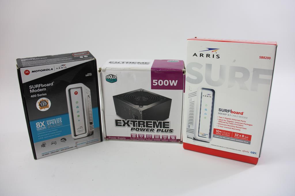 Motorola, Arris Cable Modems, Cool Master Power Supply And More 6