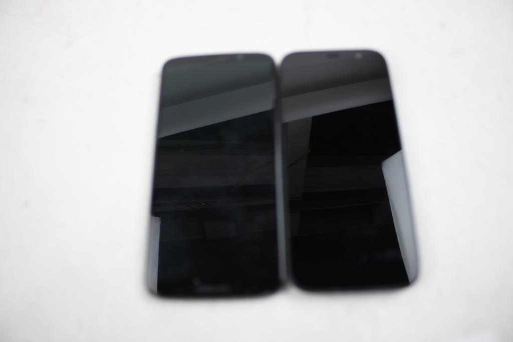Motorola, Blu Cell Phone Lot, 2 Pieces, Sold For Parts