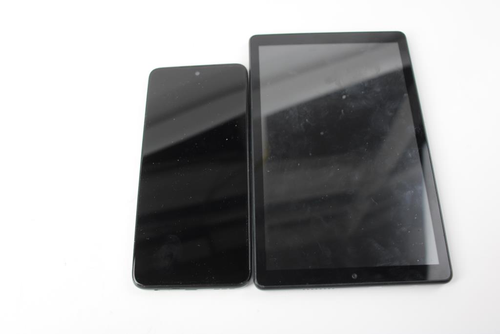Motorola Cell Phone, And TCL Tablet, 2 Pieces, Sold For Parts