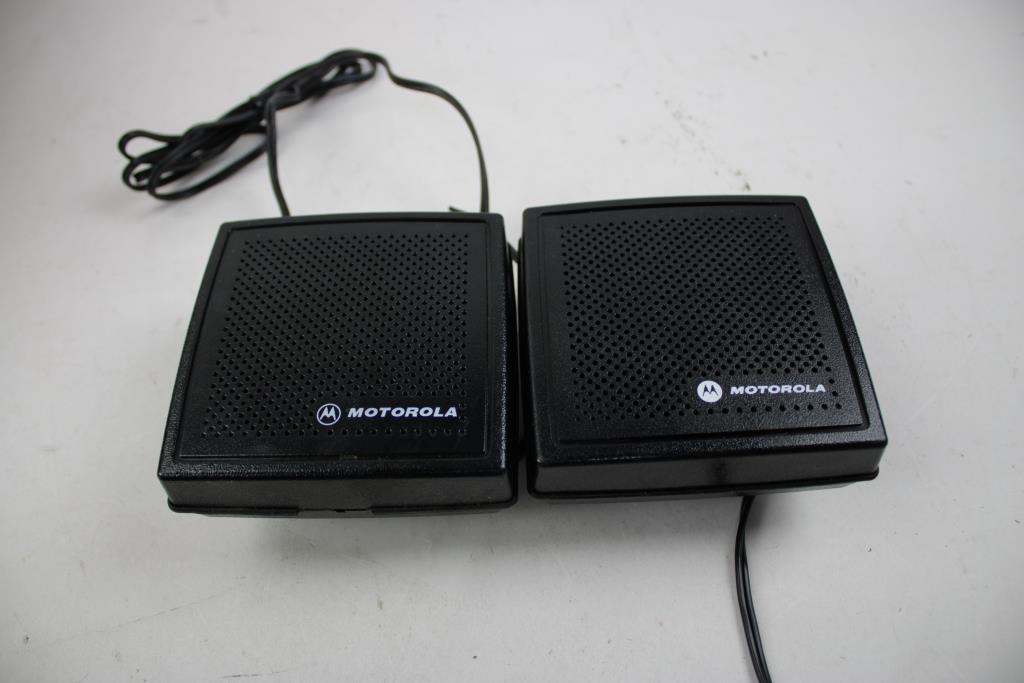 Motorola External Speakers, 2 Pieces