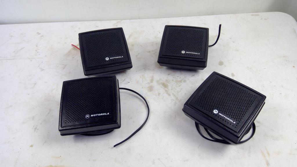 Motorola External Speakers, 4 Pieces