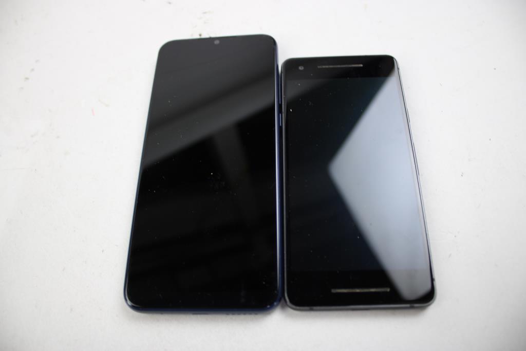 Motorola, Google Cell Phone Lot, 2 Pieces, Sold For Parts