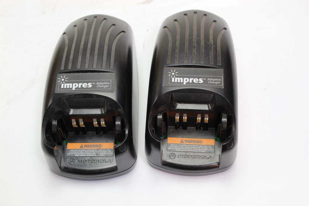 Motorola Impres Adaptive Chargers 2 Pieces Property Room