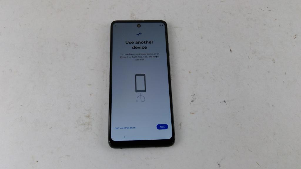 Motorola Smartphone, Google Account Locked, Sold For Parts