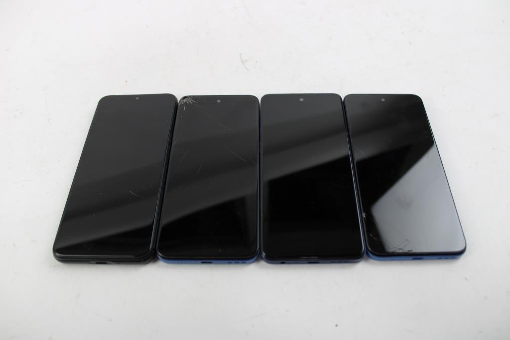 Motorola, Tcl, Cloud Cell Phone Lot, 4 Pieces, Sold For Parts