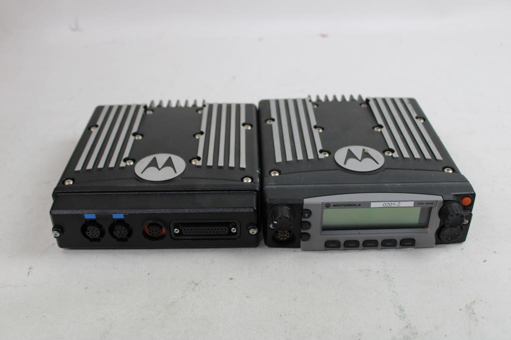 Motorola XLT 5000 Mobile Radios, 2 Pieces