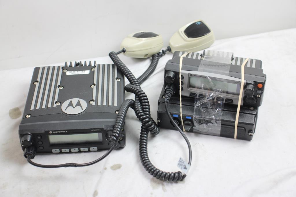 Motorola XTL 2500, And 5000 Digital Mobile Radios, 2 Pieces