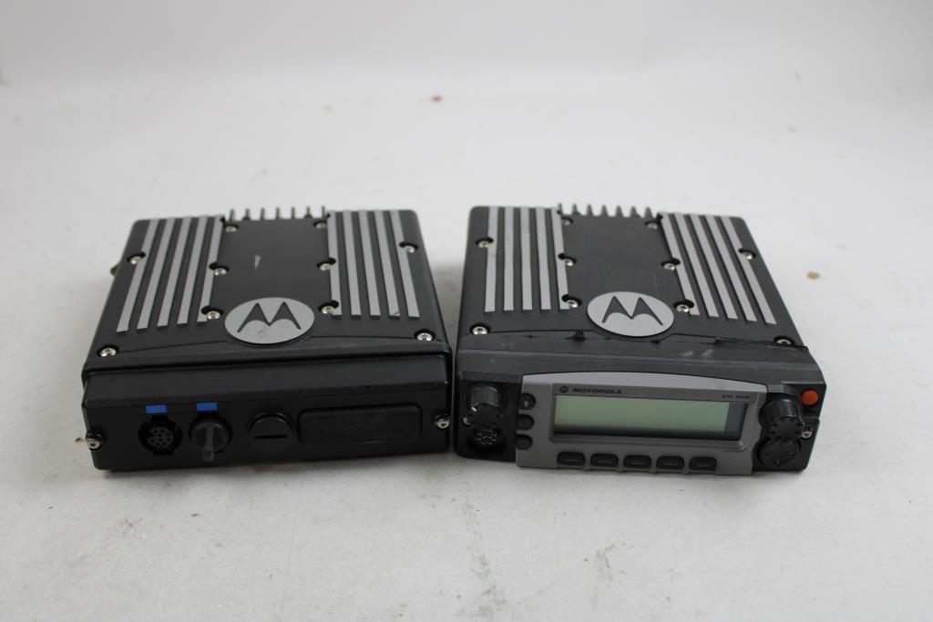 Motorola XTL 5000 Mobile Radios, 2 Pieces