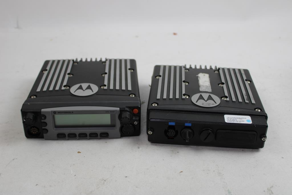 Motorola XTL 5000 Mobile Radios, 2 Pieces