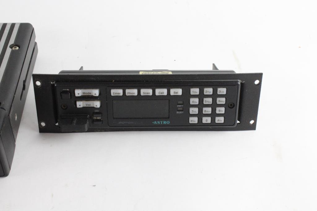 Motorola XTL5000 Mobile Radio Property Room