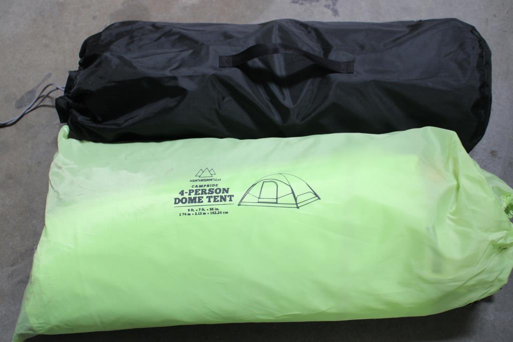 Mountainsummitgear Tent, Marmot Tent, And More, 4+ Pieces Property Room