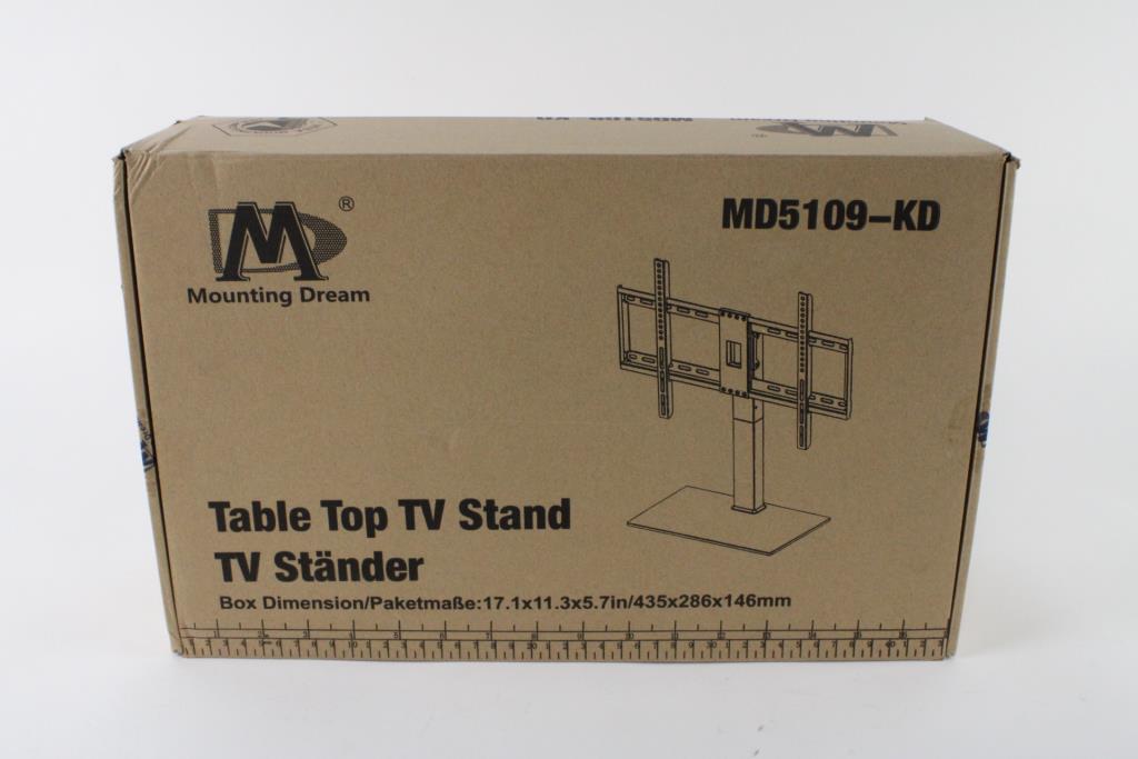 Mounting Dream Table Top TV Stand Property Room