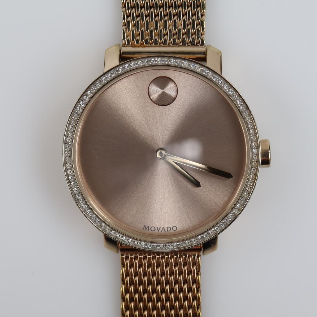 Movado Bold Shimmer Pale Watch