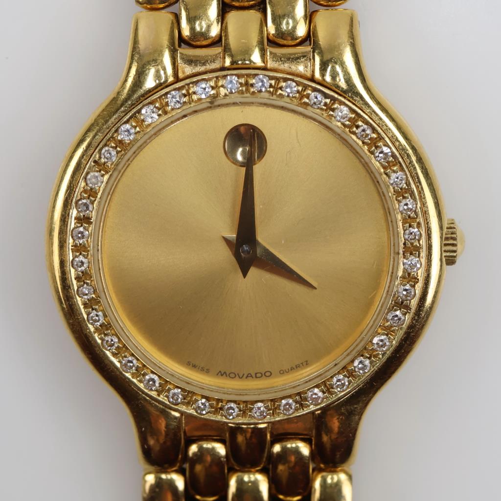 Movado Museum Esperanza Diamond GP Watch